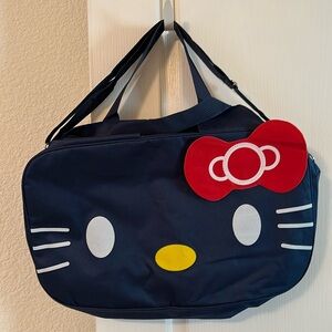 Sanrio hello kitty travel bag, gym bag. It also has a shoulder strap